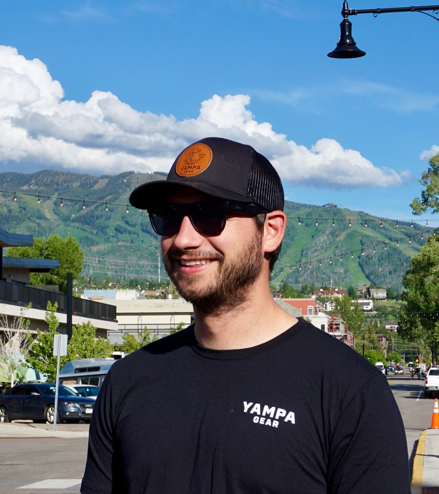 Yampa Gear trucker hat in Steamboat Springs, Colorado